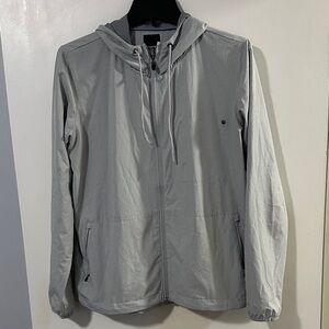 Vuori Women's Light Gray Jacket - Size M